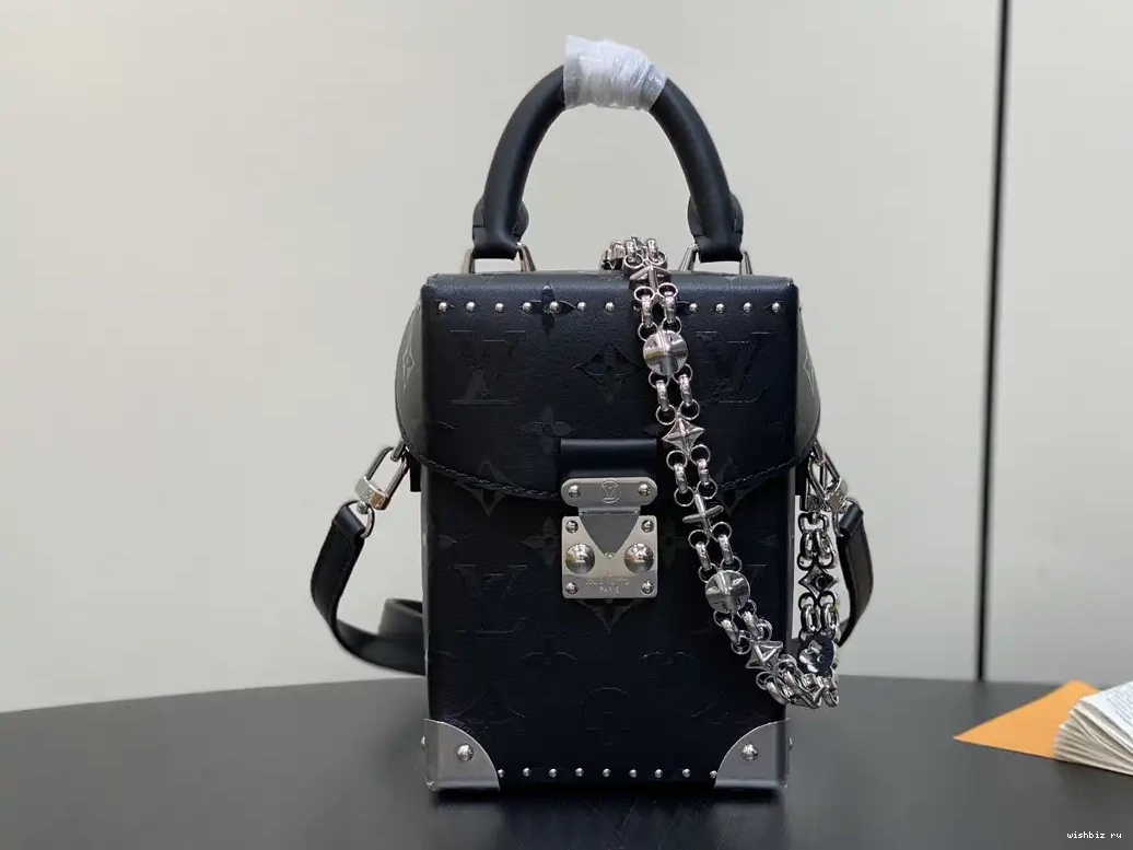 WIS VUITTON LOUIS Camera Canvas Monogram Box 0429